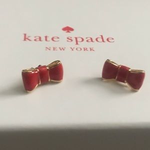 Kate Spade Red Bow Earrings